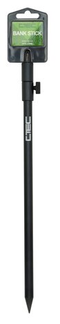 MATT BLACK ALU BANKSTICK 30-50CM