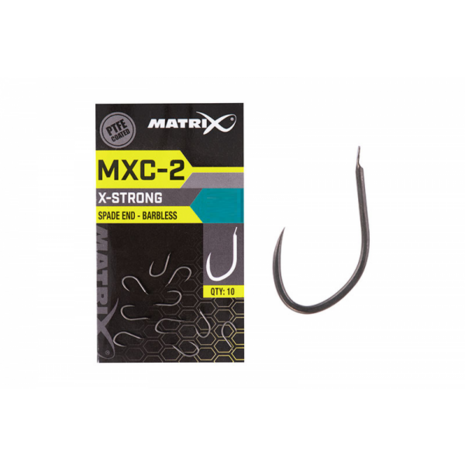 Matrix MXC-2 Barbless Spade End 12 (PTFE) (10stuks)