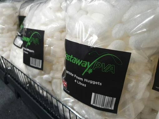 CASTAWAY PVA White Foam Nuggets 4l