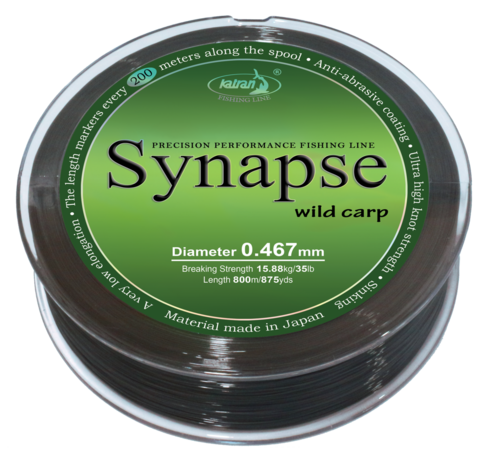 Fishing Line SYNAPSE wild carp 0,467 mm 800m