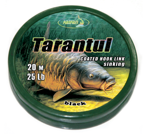 Coated braided hook links TARANTUL 25Lb 20m