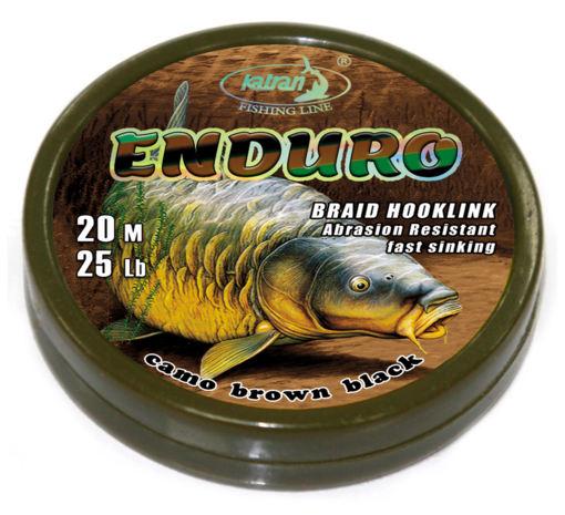 Braided hook links ENDURO 25 lb 20m