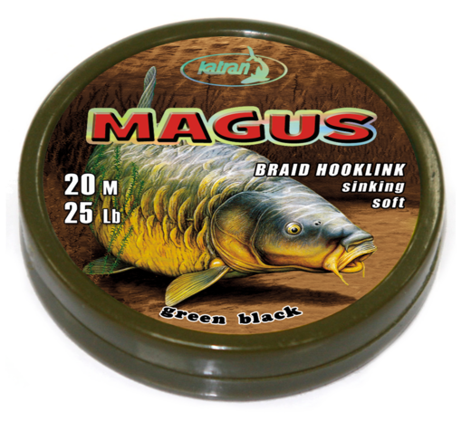 Braided hook links MAGUS 25lb 20 m