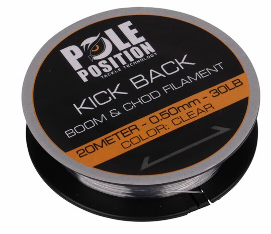 Pole Position Kick Back Boom & Chod Filament 0.50mm 20m