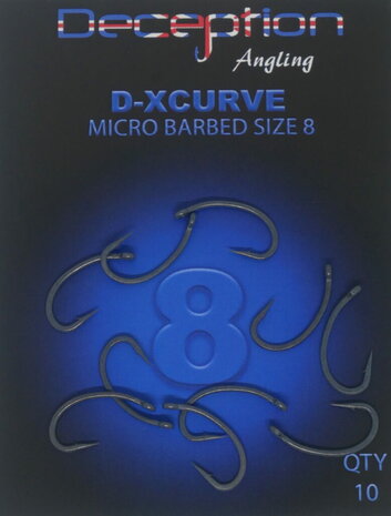 D-XCURVE Micro Barbed Hook - Size 6