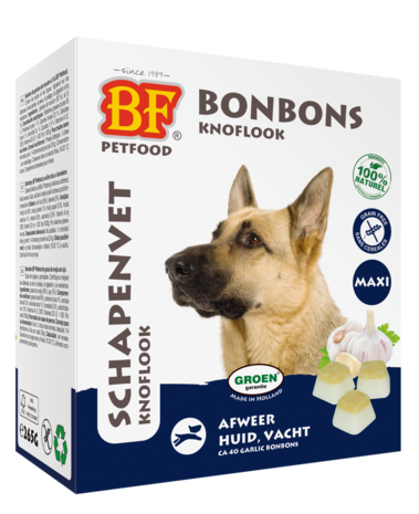 BF Petfood Schapenvet Knoflook 40 st.