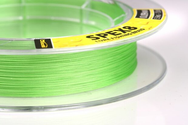 SPRO SPEX8 BRAID LIME GREEN 0.21MM 150M