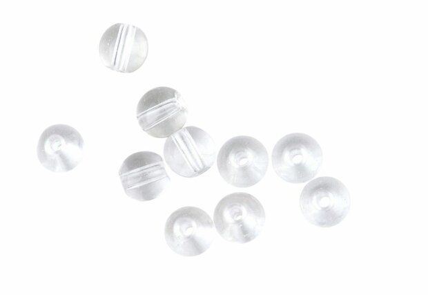 Spro RND GLASS BEADS CLEAR DIAMOND 6MM