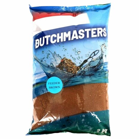 Evezet Dutchmasters - feeder brown - Lokvoer Kleur Bruin - 2Kg