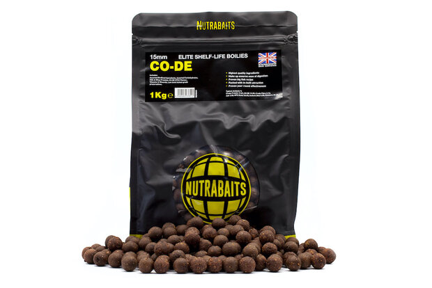 Nutrabaits CO-DE 1 kg 18mm SHELF-LIFE BOILIES