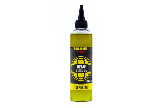 Nutrabaits Hemp Sludge 250 ml TOPPER OIL RANGE