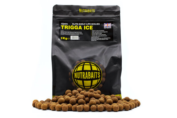 Nutrabaits Trigga Ice 1 kg 18mm SHELF-LIFE BOILIES