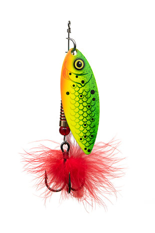 Fox Rage SPINNER UV LEMON TIGER Size 6 26g