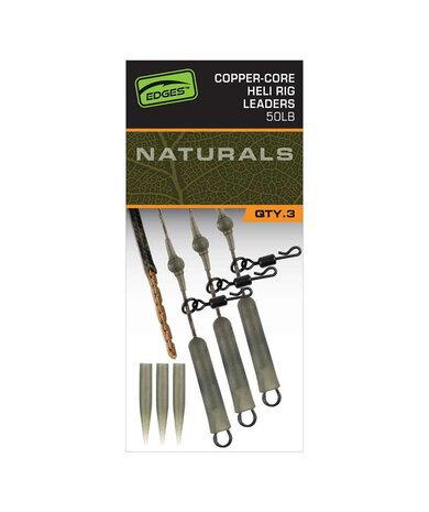 Fox EDGES™ Naturals Copper Core Heli Leaders