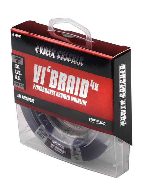 SPRO VI&#039;BRAID GREY 0,22MM 125M