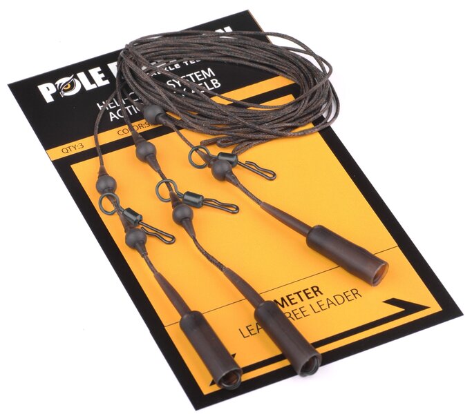 POLEPOSITION HELI-CHOD ACTION PACK 65LB SILT