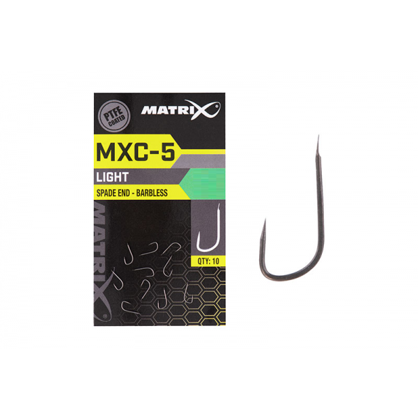 Matrix MXC-5 Barbless Spade End 16 (PTFE) (10stuks)