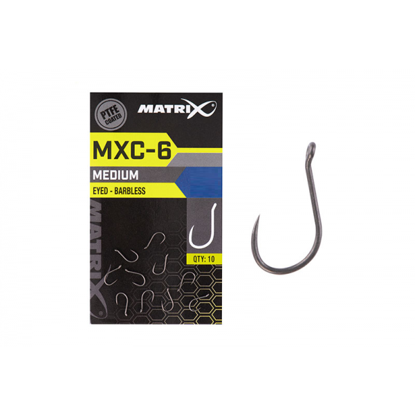 Matrix MXC-6 Barbless Eyed 16 (PTFE) (10stuks)