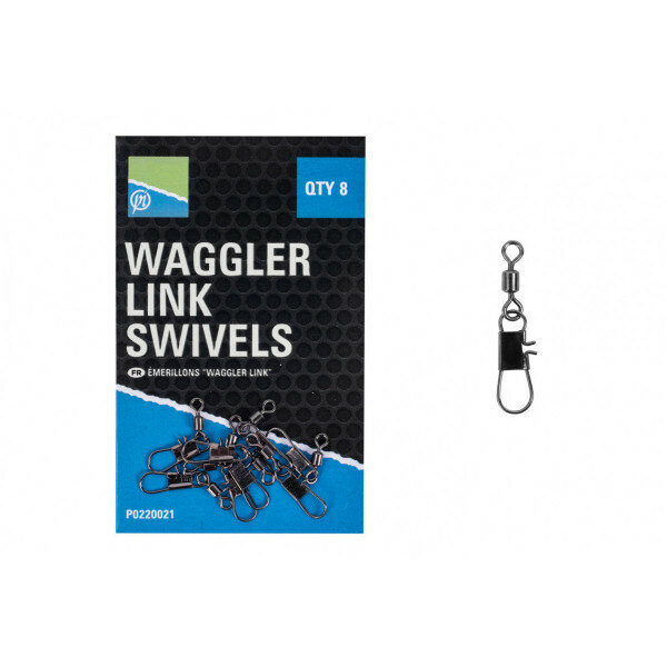 PRESTON WAGGLER LINK SWIVELS