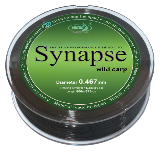 Fishing Line SYNAPSE wild carp 0,467 mm 800m