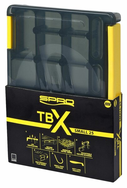 SPRO TBX 25S DARK 175x125x25CM