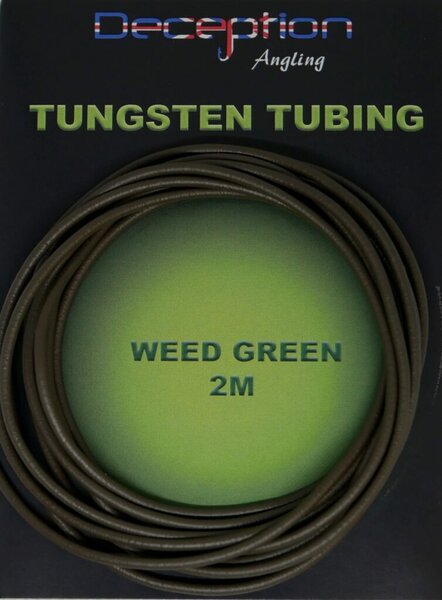 Tungsten Tubing &ndash; 2m &ndash; Weed Green