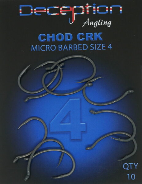 Deception Angling CHOD CRK Micro Barbed Hook - Size 6