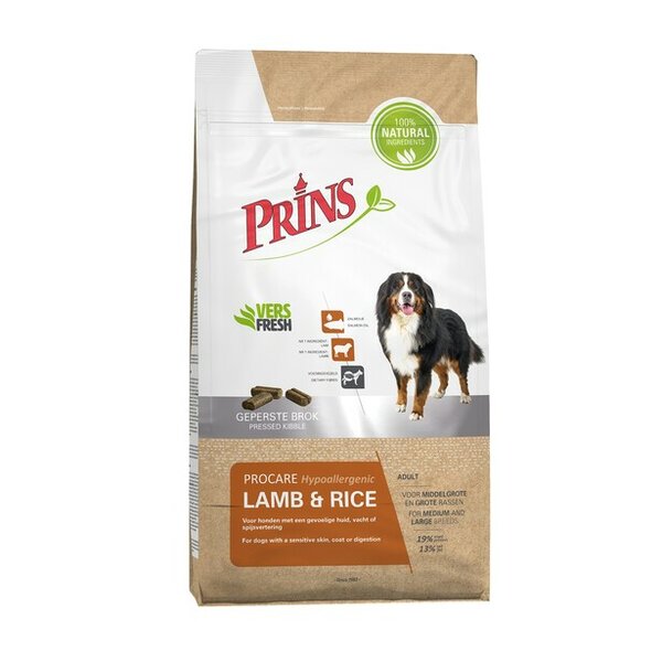 Prins ProCare Lamb &amp; Rice 15 kg