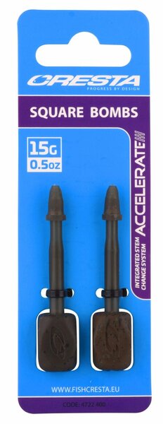 Cresta ACCELERATE SQUARE BOMBS 15g Cresta