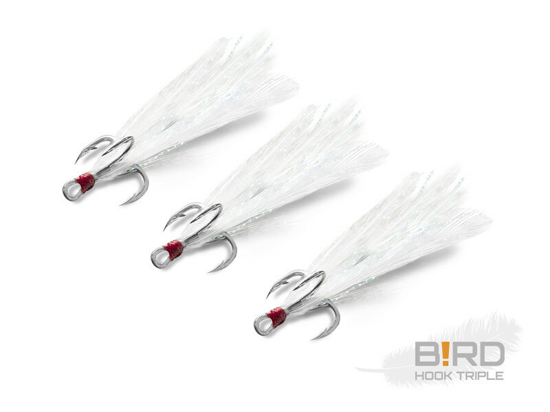 Delphin B!RD Hook TRIPLE / 3pcs