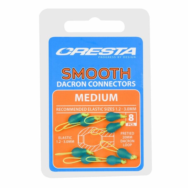 Cresta SMOOTH DACRON CONNECTORS MEDIUM