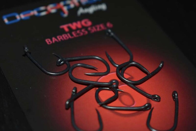 Deception Angling TWG (WIDEGAPE WITH INTURNED EYE) Barbless Hook - Size 4