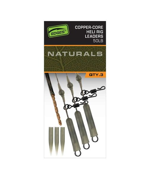 Fox EDGES&trade; Naturals Copper Core Heli Leaders