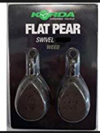 Flat Pear Inline Blister (2 pcs)  Gravel