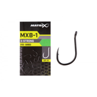 Matrix MXB-1 Size 12 Barbed Eyed (Black Nickel) (10 Stuks)