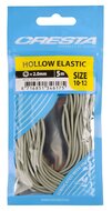 Cresta Hollow Elastic Grey 2mm 5 meter