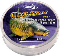 Taper mono shock leader GALAXY 0,30-0,57 mm