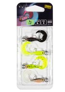 Fox Rage Ultra UV Micro Grub Mixed Colour Loaded Lure Pack