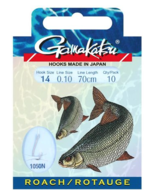 GAMAKATSU HOOK BKS-1050N ROACH 45CM Lijn:  0.14 Haak:10