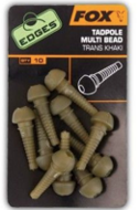 Edges Tadpole Multi Bead x 10 trans khaki