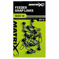 Matrix feeder snap links