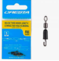 CRESTA HOOK LENGTH CNCT SWIVEL #12 5St