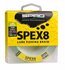 SPRO SPEX8 BRAID LIME GREEN 0.15MM 150M