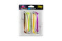 Fox Rage Zander Pro Shad 7.5cm x4 Mixed UV colour Pack  LOADED 5g 1/0 head